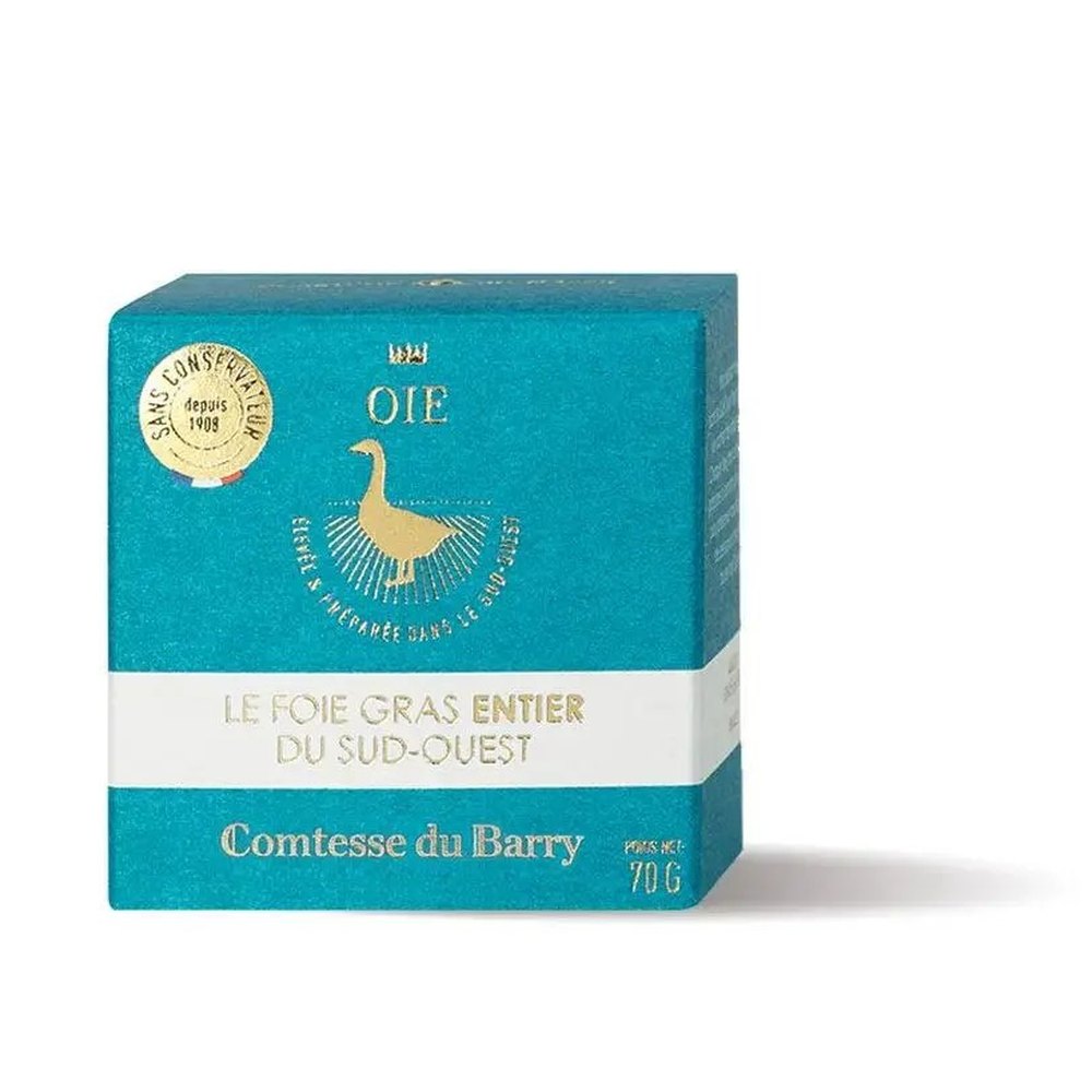 Foie gras d'oie entier du Sud-Ouest — 70 g — Comtesse du Barry