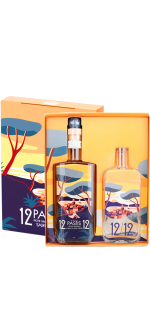 Pastis 12/12 de Saint-Tropez, coffret Sunset + carafe