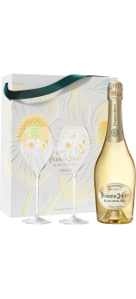 Perrier-Jouët Blanc de Blancs, coffret 2 flûtes