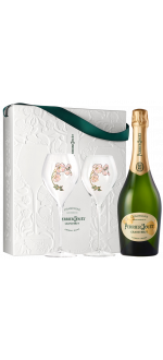 Perrier-Jouët Grand Brut, coffret 2 flûtes